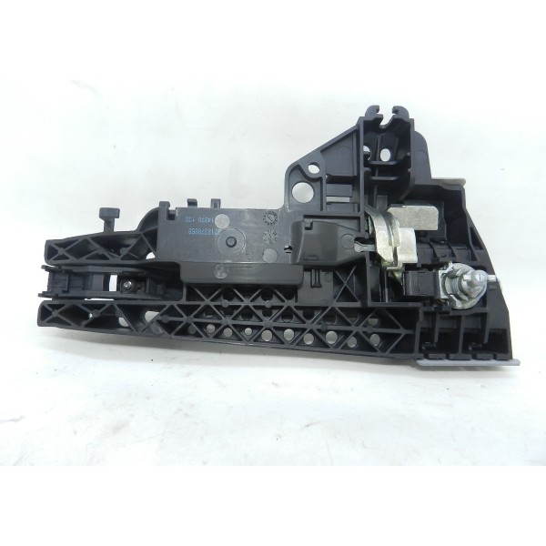 Maçaneta Externa Dianteira Esquerda Audi Q5 Tfsi 2.0 2011 Preto Dianteira