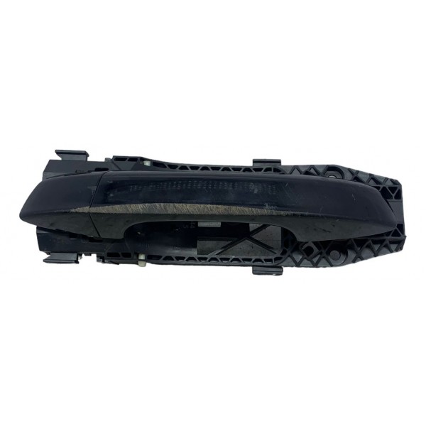 Maçaneta Externa Porta Traseira Esquerda  Virtus Tsi 1.0 Ler Preto Traseira