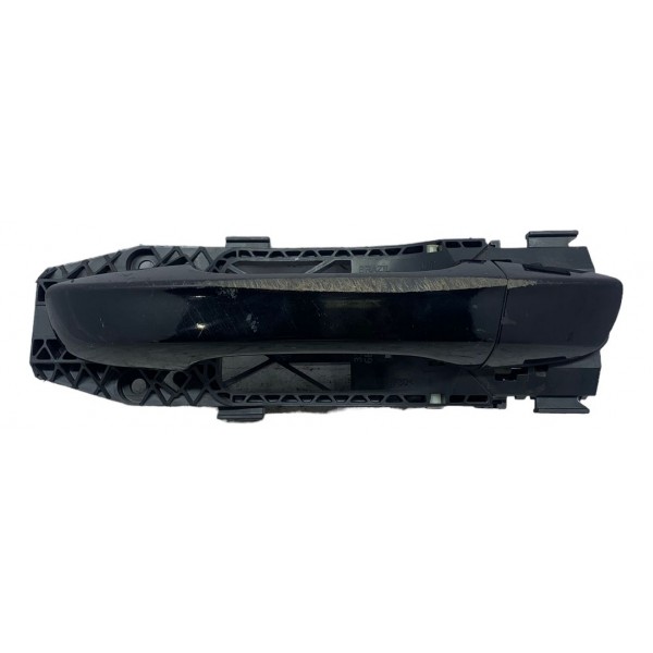 Maçaneta Externa Porta Traseira Esquerda  Virtus Tsi 1.0 Ler Preto Traseira