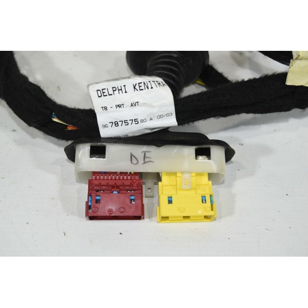 Chicote Porta Dianteira Esquerda Peugeot 3008 Thp 1.6 2014