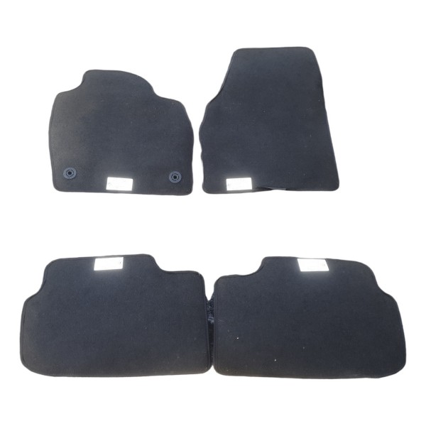 Jogo Tapete Vw Nivus 1.0 Tsi 2021 Preto