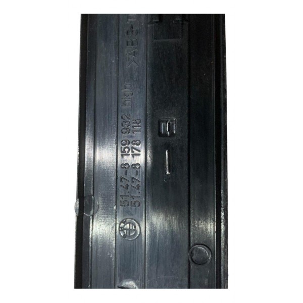 Soleira Porta Dianteira Direita Bmw E39 540i V8 Ler Preto