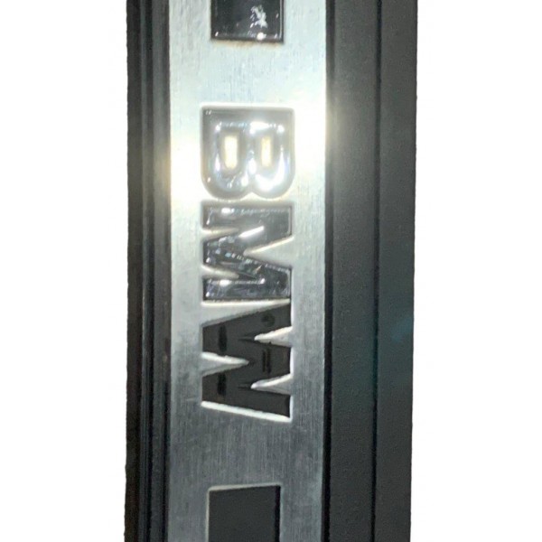 Soleira Porta Dianteira Esquerda Bmw E39 540i V8 Ler Preto