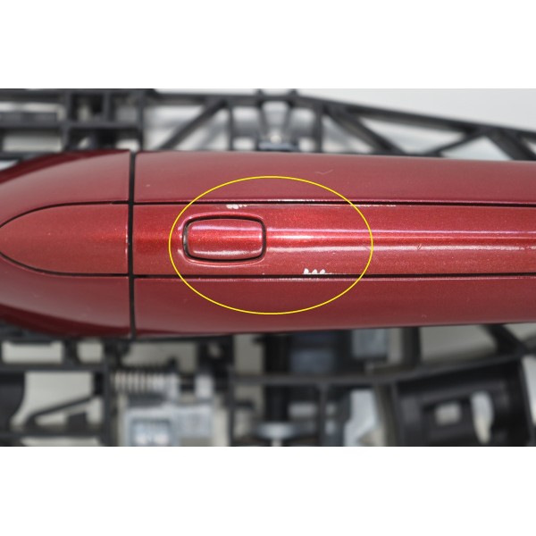 Maçaneta Externa Traseira Direita Gm Cruze 1.4 Turbo 2018 Vermelho