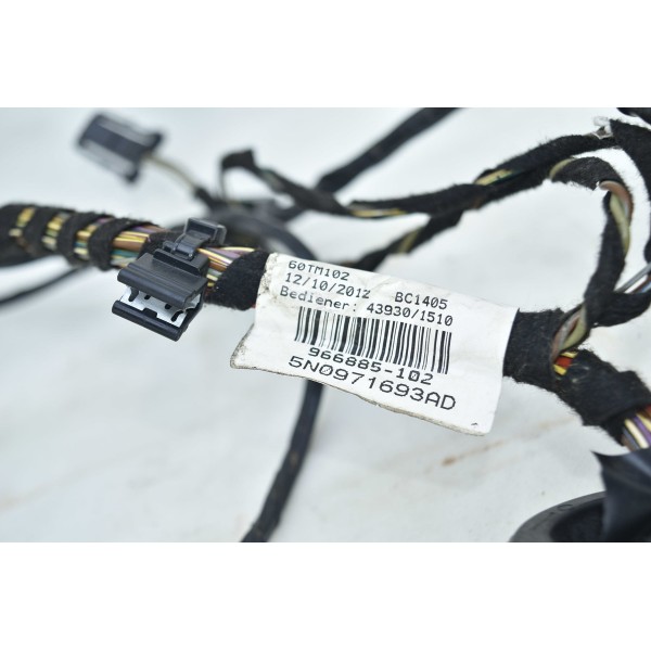 Chicote De Porta Traseira Esquerda Vw Tiguan 2.0 Tsi 13/17