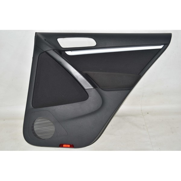 Forro De Porta Traseiro Direito Vw Tiguan 2.0 Tsi 13/17 Preto