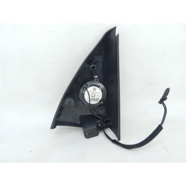 Moldura Com Tweeter Dianteira Esquerdo Vw Tiguan Tsi 2.0 Preto