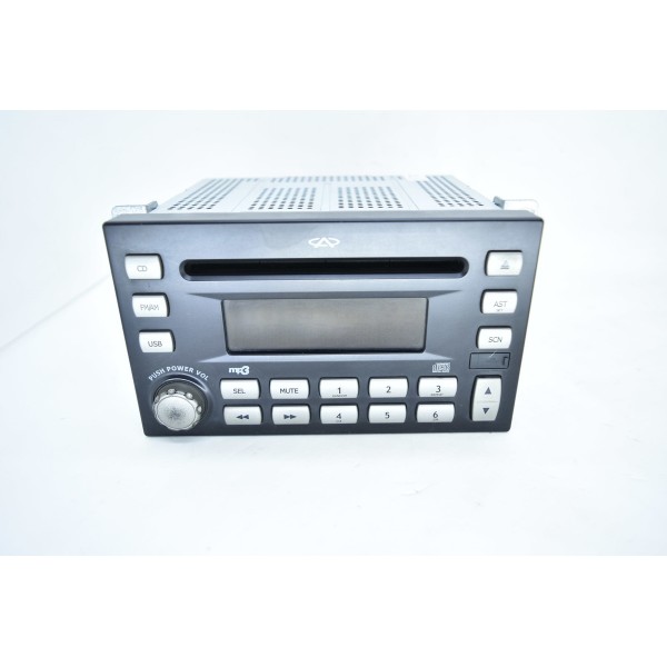 Radio Som Leitor De Cd Mp3 Chery Cielo 1.6 2012