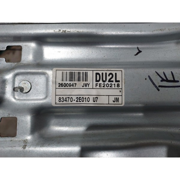 Maquina Vidro Porta Traseira Esquerda Tucson Gls 2.0 2012