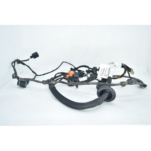 Chicote Com 6 Sensor Estacionamento Traseiro Tiguan Tsi 2.0 Preto