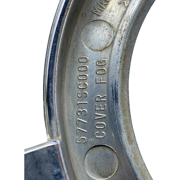 Aro Cromado Farol Milha Esquerdo Subaru Impreza 2.0 11 Cromado Esquerdo