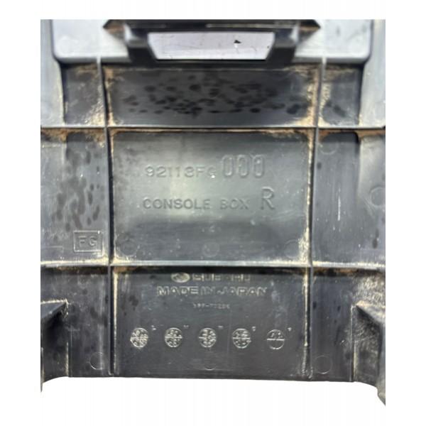 Acabamento Traseiro Console Central Subaru Impreza 2.0 2011