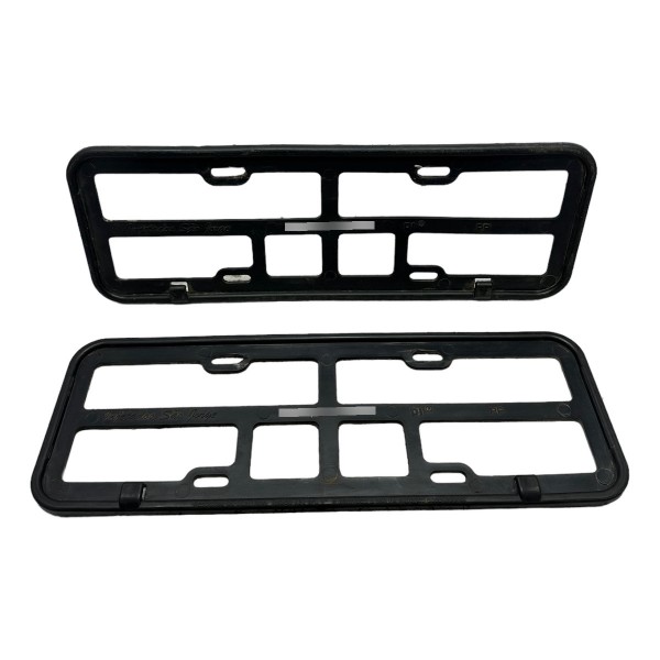 Par Suporte Placa Preto