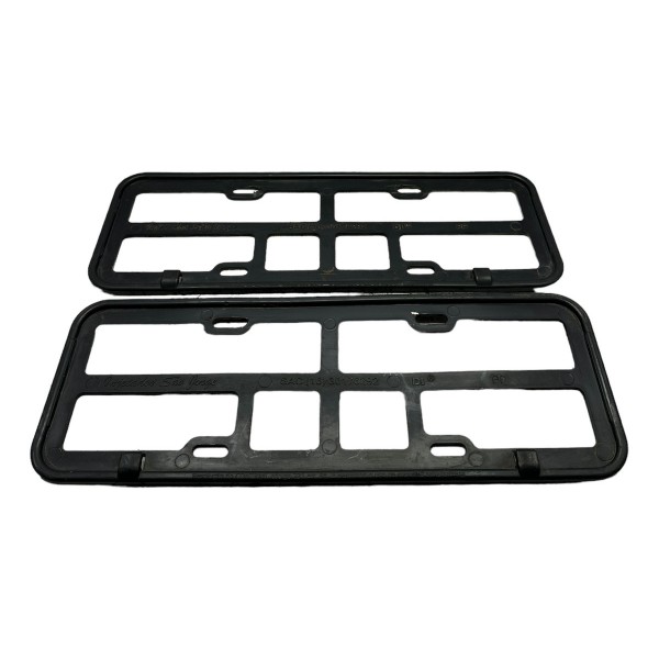 Par Suporte Placa Preto