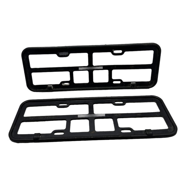 Par Suporte Placa Preto