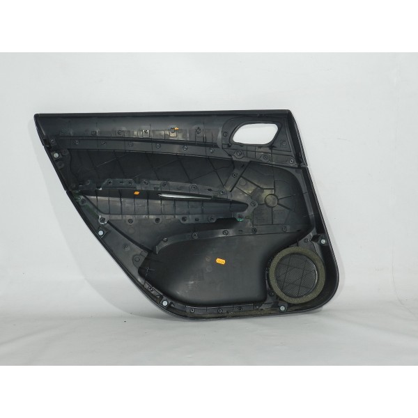 Forro De Porta Traseiro Direito Peugeot 308 1.6 2014 Preto