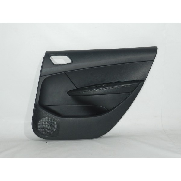 Forro De Porta Traseiro Direito Peugeot 308 1.6 2014 Preto