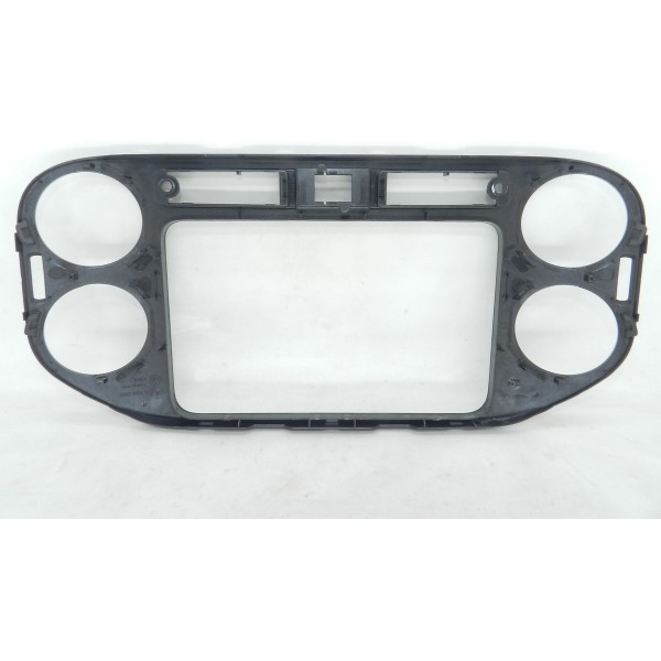 Moldura Multimidia Vw Tiguan 2.0 Tsi 13/17 Cinza