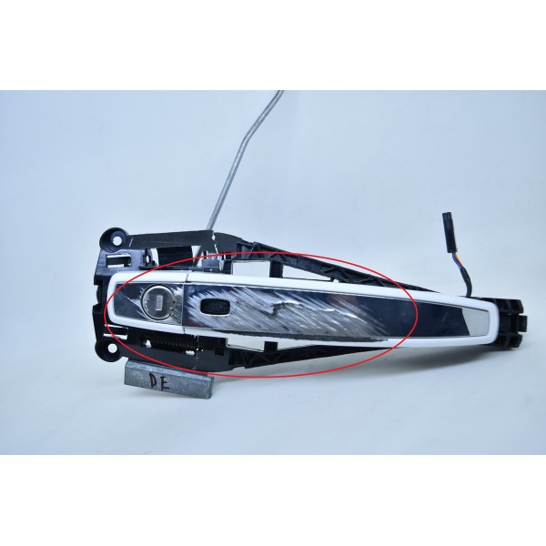 Maçaneta Externa Dianteira Esquerdo Gm Tracker 17- Descrição Cromado