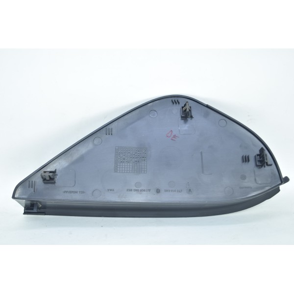 Acabamento Lateral Esquerdo Do Tabelier Vw Tiguan Tsi 2.0 13 Preto