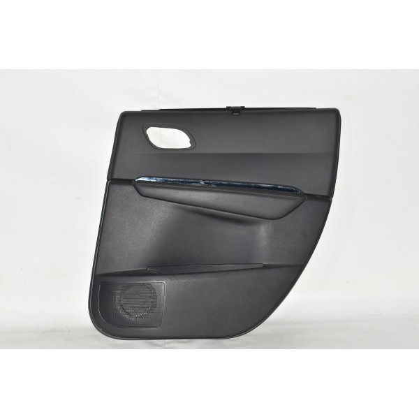 Forro De Porta Traseiro Direito Peugeot 3008 2014 Preto