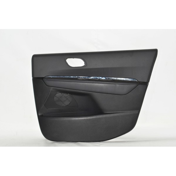 Forro De Porta Dianteiro Direito Peugeot 3008 2014 Preto