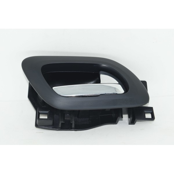 Maçaneta Interna Traseira Direita Peugeot 3008 1.6 2014 Preto Traseira