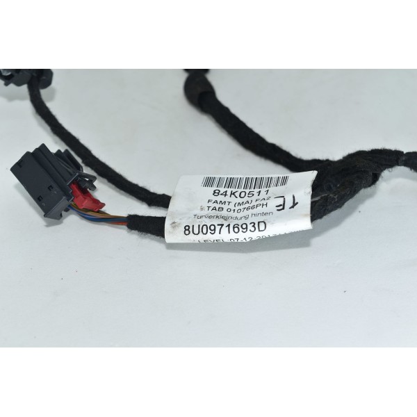 Chicote Interno Porta Traseira Esquerda Audi Q3 2.0 Tfs 14