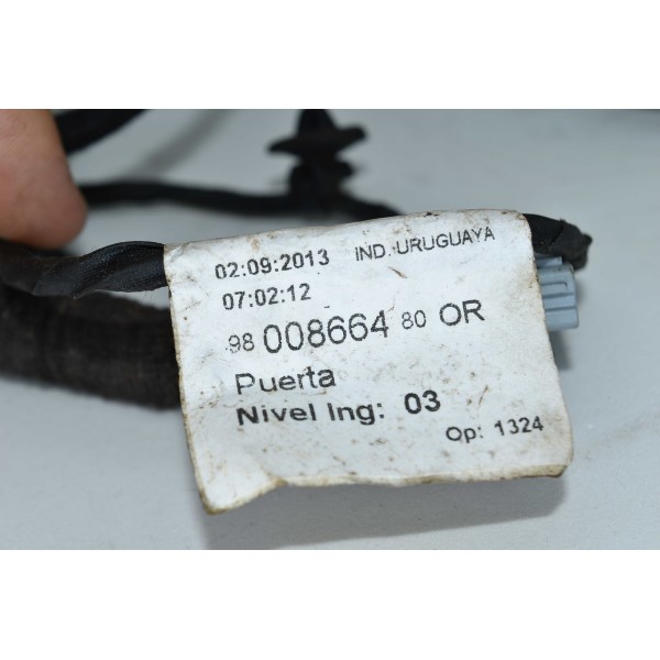 Chicote Porta Traseira Esquerda Peugeot 308 Thp 1.6 14