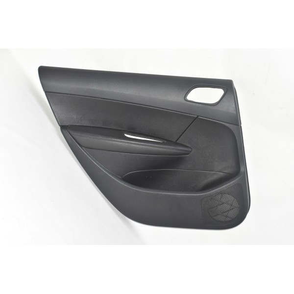 Forro De Porta Traseiro Esquerdo Peugeot 308 1.6 2014 Preto