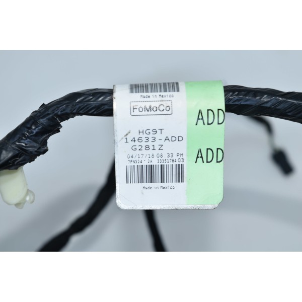 Chicote Porta Traseira Esquerda Fusion Titanium  2.0 18