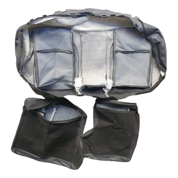 Jogo Capa Couro Banco Traseiro Original C4 Lounge 1.6 2016 Preto