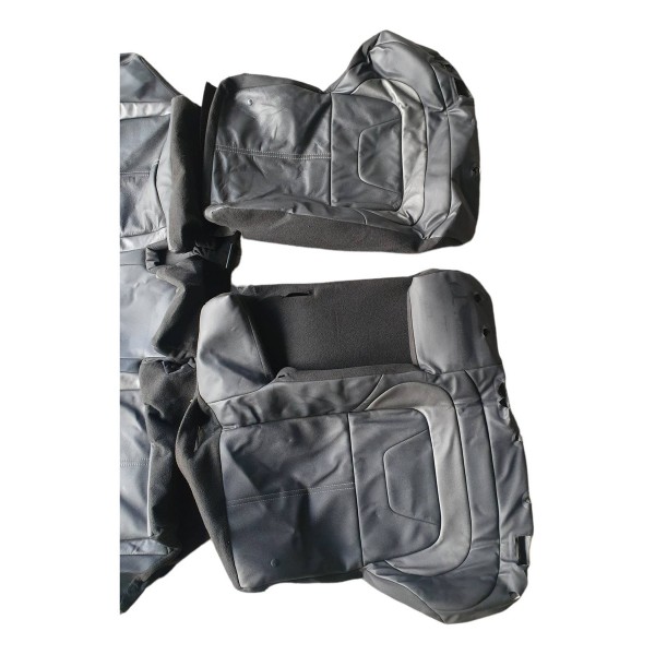 Jogo Capa Couro Banco Traseiro Original C4 Lounge 1.6 2016 Preto