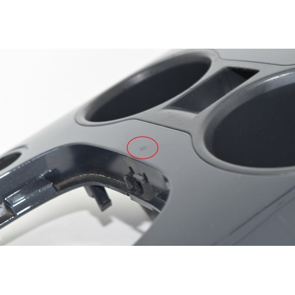 Moldura Central Porta Copos Peugeot 3008 1.6 - Descrição