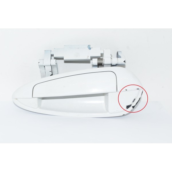 Maçaneta Traseira Esquerda Fiat Punto 1.4 - 13/17 Descrição Branco