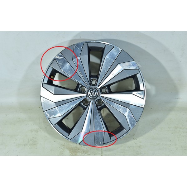 Roda Aro 17 Vw T-cross 1.0 Tsi 2020 Ler Prateado