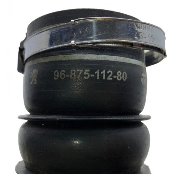 Mangueira Intercooler Preta Peugeot 308 Thp 1.6 Preto