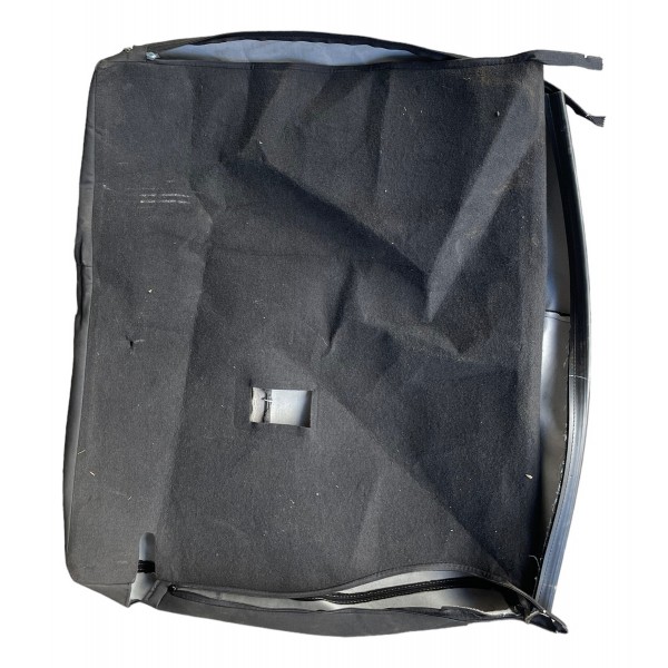 Par Capa Tecido Banco Traseiro Ford Ka Se 1.0 2018 Preto