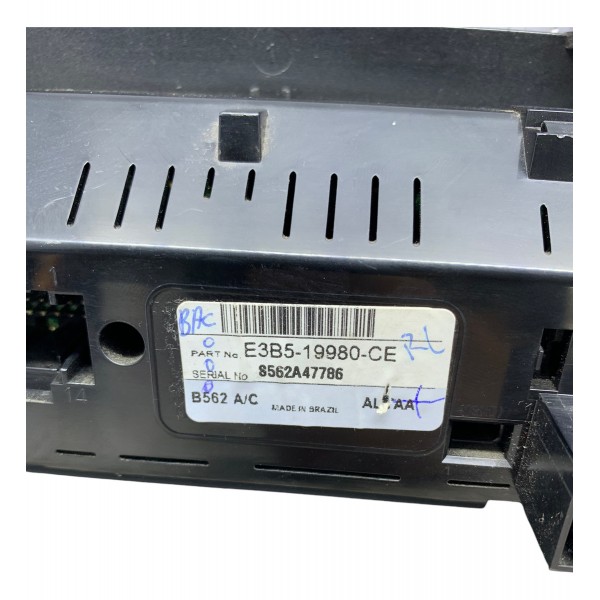 Botão Comando Ar Condicionado Ford Ka 1.5 Sedan 2015 Preto