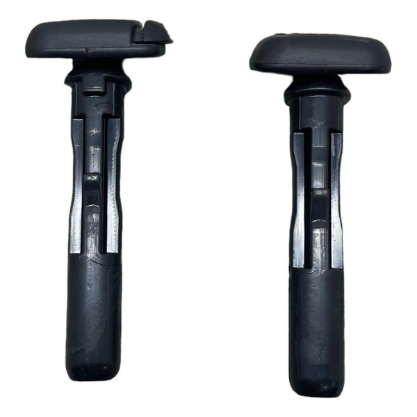 Par Guia Encosto Cabeça Traseiro Direito Elantra Gls 2.0 13 Preto