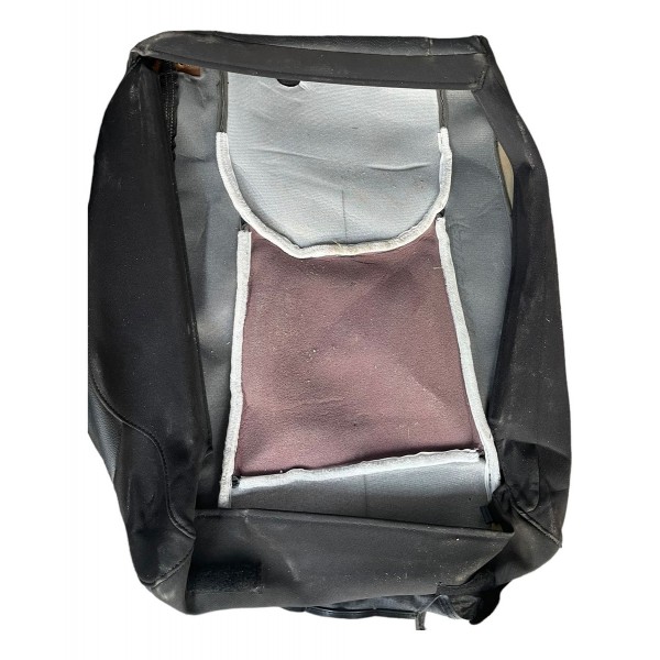 Par Capa Couro Original Banco Traseiro Elantra Gls 2.0 2013 Preto