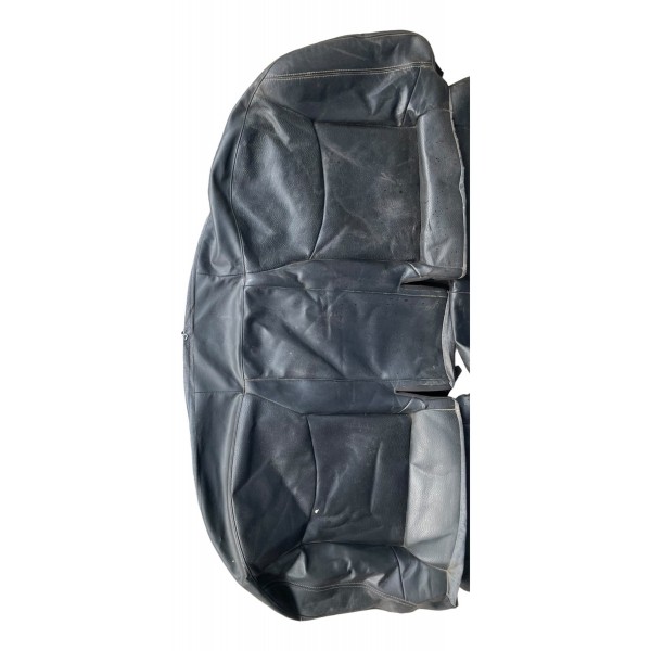 Par Capa Couro Original Banco Traseiro Elantra Gls 2.0 2013 Preto