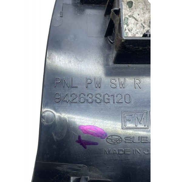 Acabamento Botão Vidro Traseiro Direito Forester Xt 2.0 15