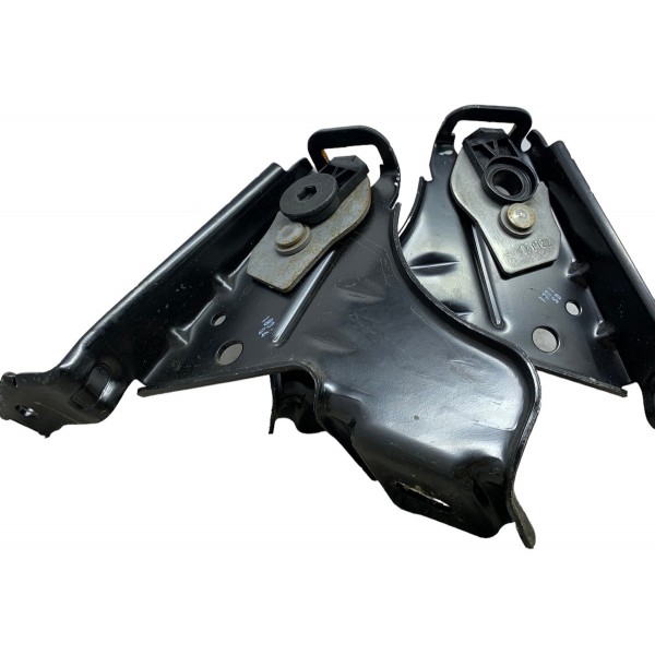 Par Suporte Dobradiça Banco Traseiro Ford Ka Se 1.0 2018 Preto