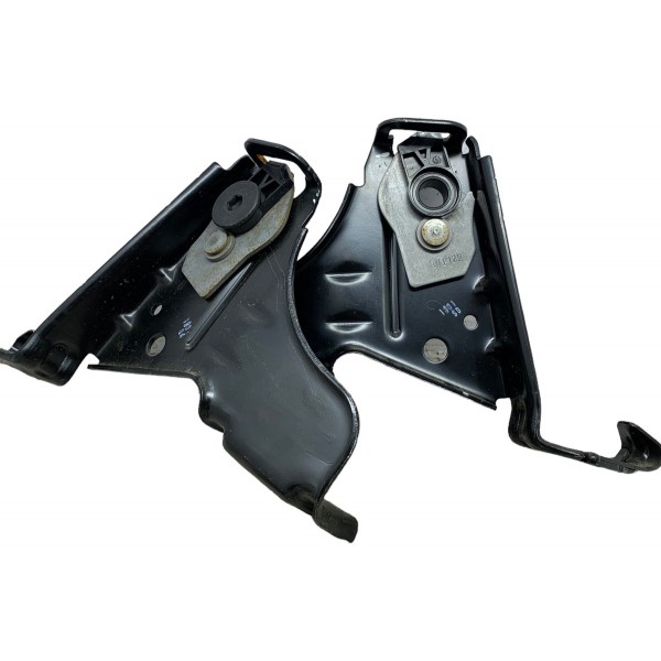 Par Suporte Dobradiça Banco Traseiro Ford Ka Se 1.0 2018 Preto