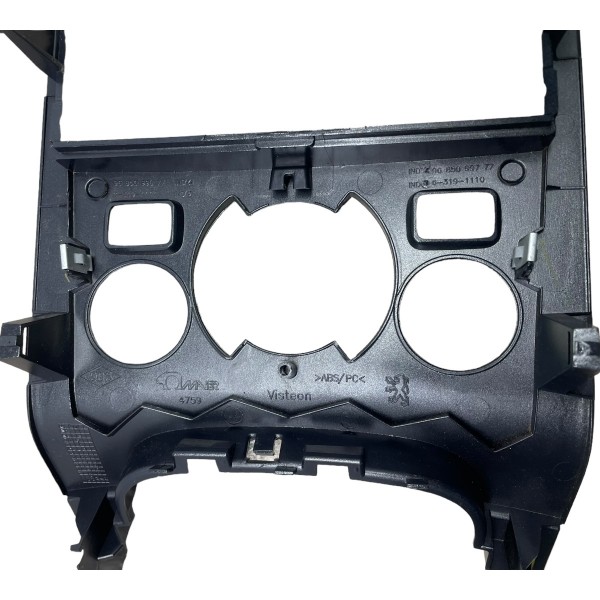 Moldura Central Multimidia Peugeot 3008 1.6 Thp 2013