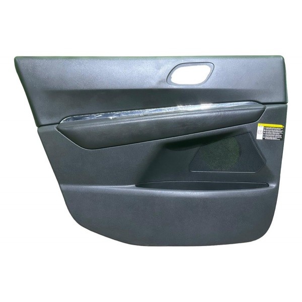 Forro Porta Dianteiro Esquerdo Peugeot 3008 1.6 Thp 2013 Preto