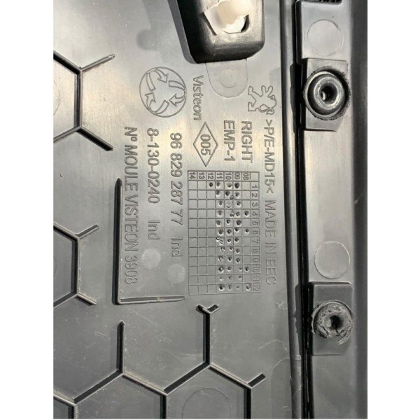 Acabamento Lateral Porta Malas Esquerdo 3008 Thp 2013