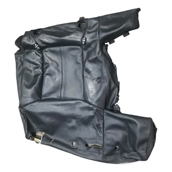 Par Capa Couro Original Banco Traseiro Peugeot 3008 1.6 Thp Preto