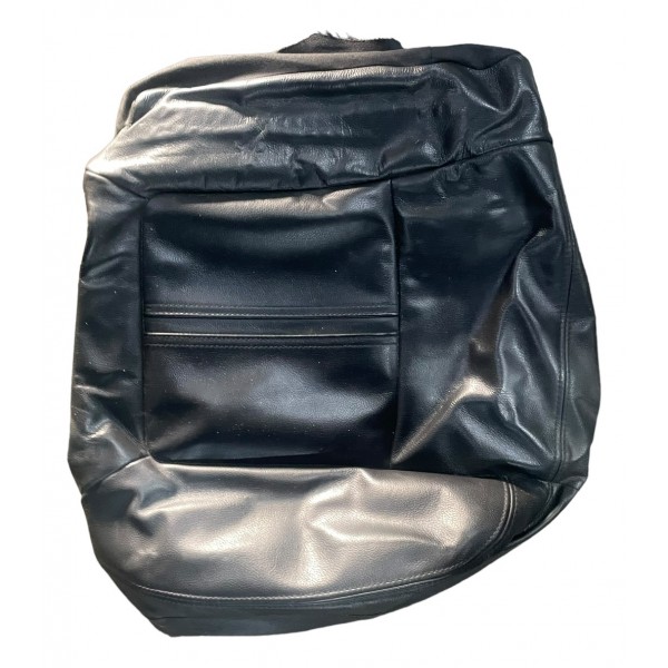 Par Capa Couro Original Banco Traseiro Peugeot 3008 1.6 Thp Preto